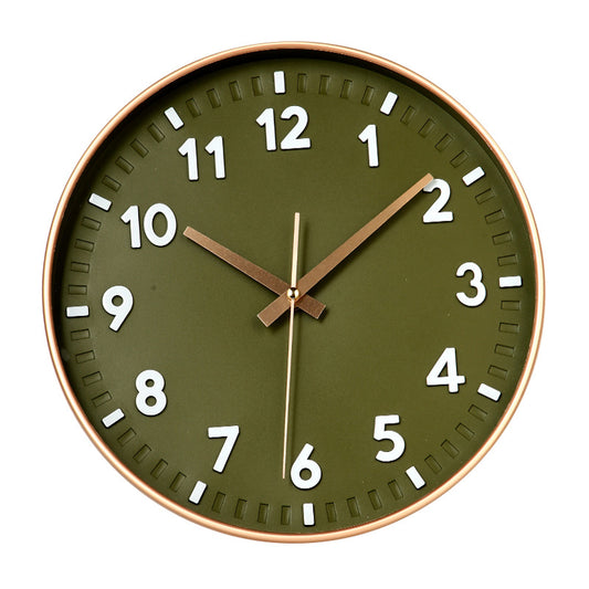 Shopbabad wall clocks - 3D Numeral Minimalist Wall Clock in Pink