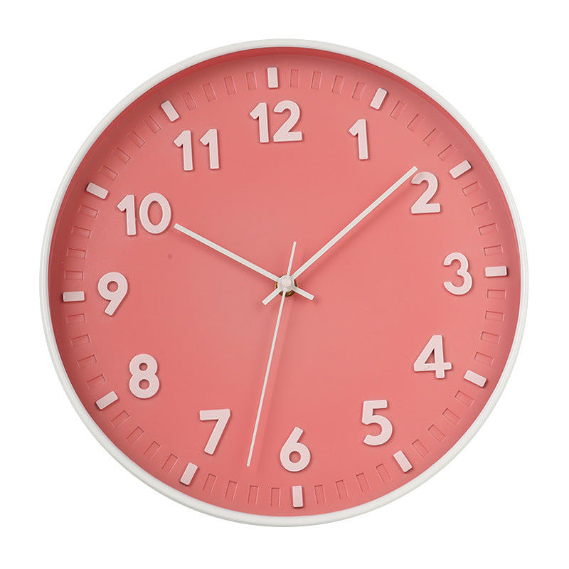 Shopbabad wall clocks - 3D Numeral Minimalist Wall Clock in Green