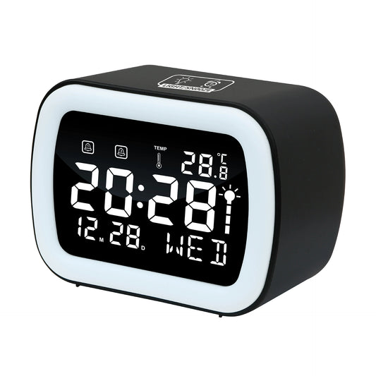 Shopbabad alarm clocks - Kids' Electronic Desktop Alarm Clock in White